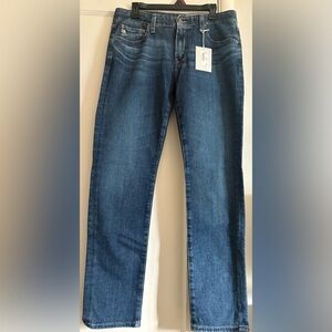 AG Adriano Goldschmied Men's Slim Jeans - Blue